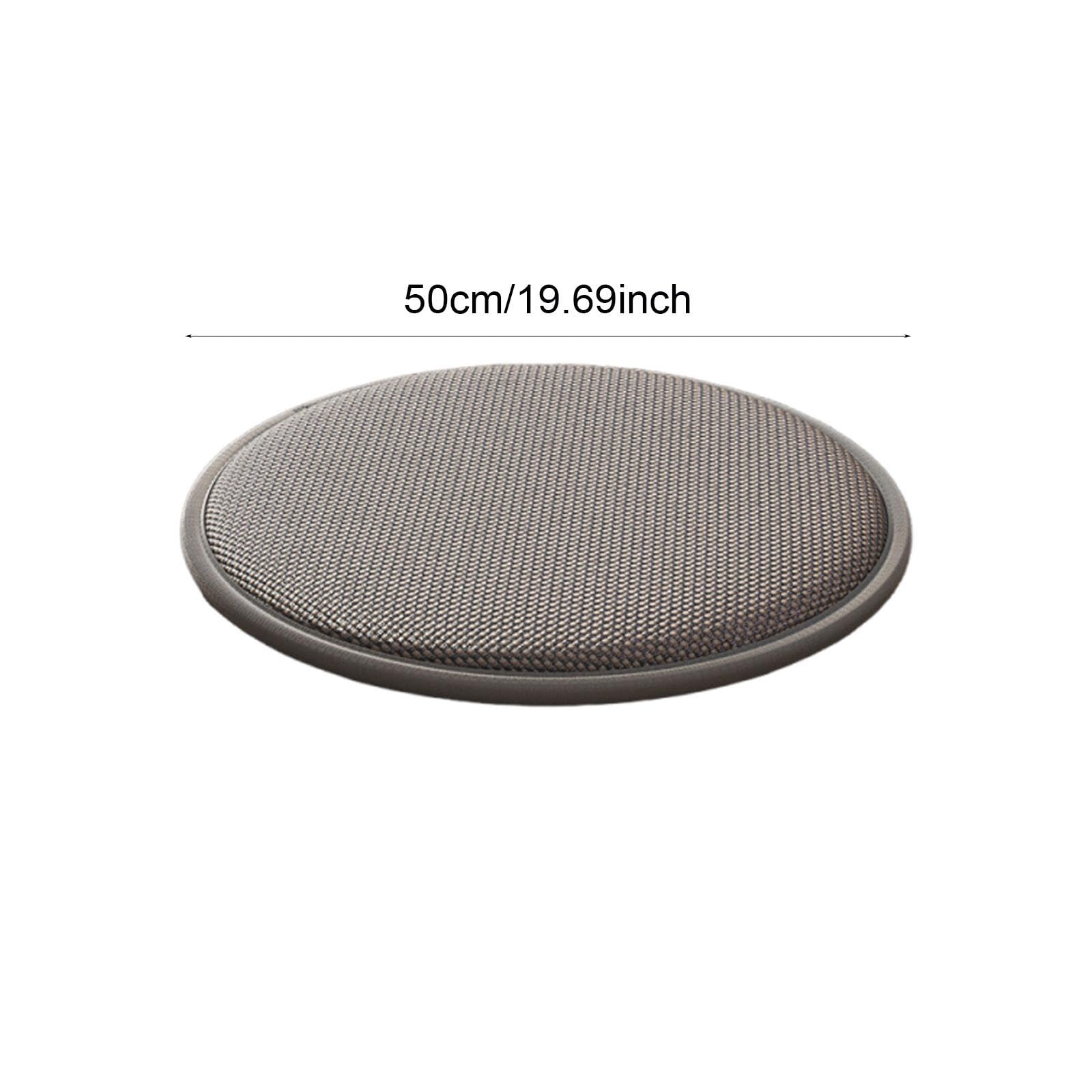 Tappetino Meditazione Decorativo Cuscino Tondo Imbottito Antiscivolo Comfort Extra Tessuto Misto Facile da Pulire Superficie Morbida E Pratica Adatto