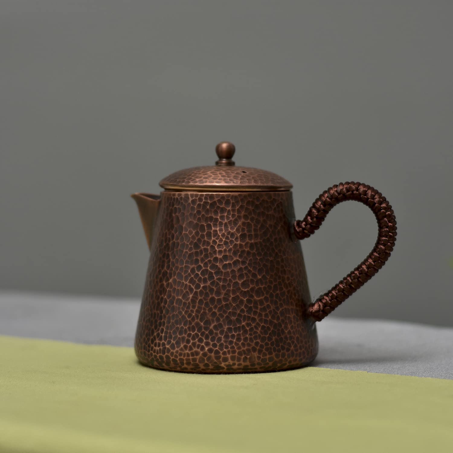 Amazon | 純銅ケトル-純粋な手作りの小さな銅のポット- 急須