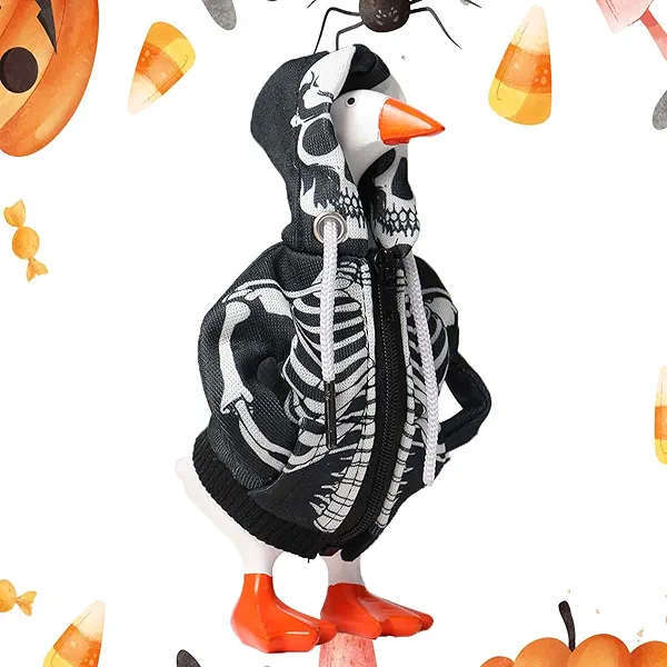 TTDOM Desk Goose Outfits 7 Inches, Desk Goose Clothes Halloween Goose Outfit