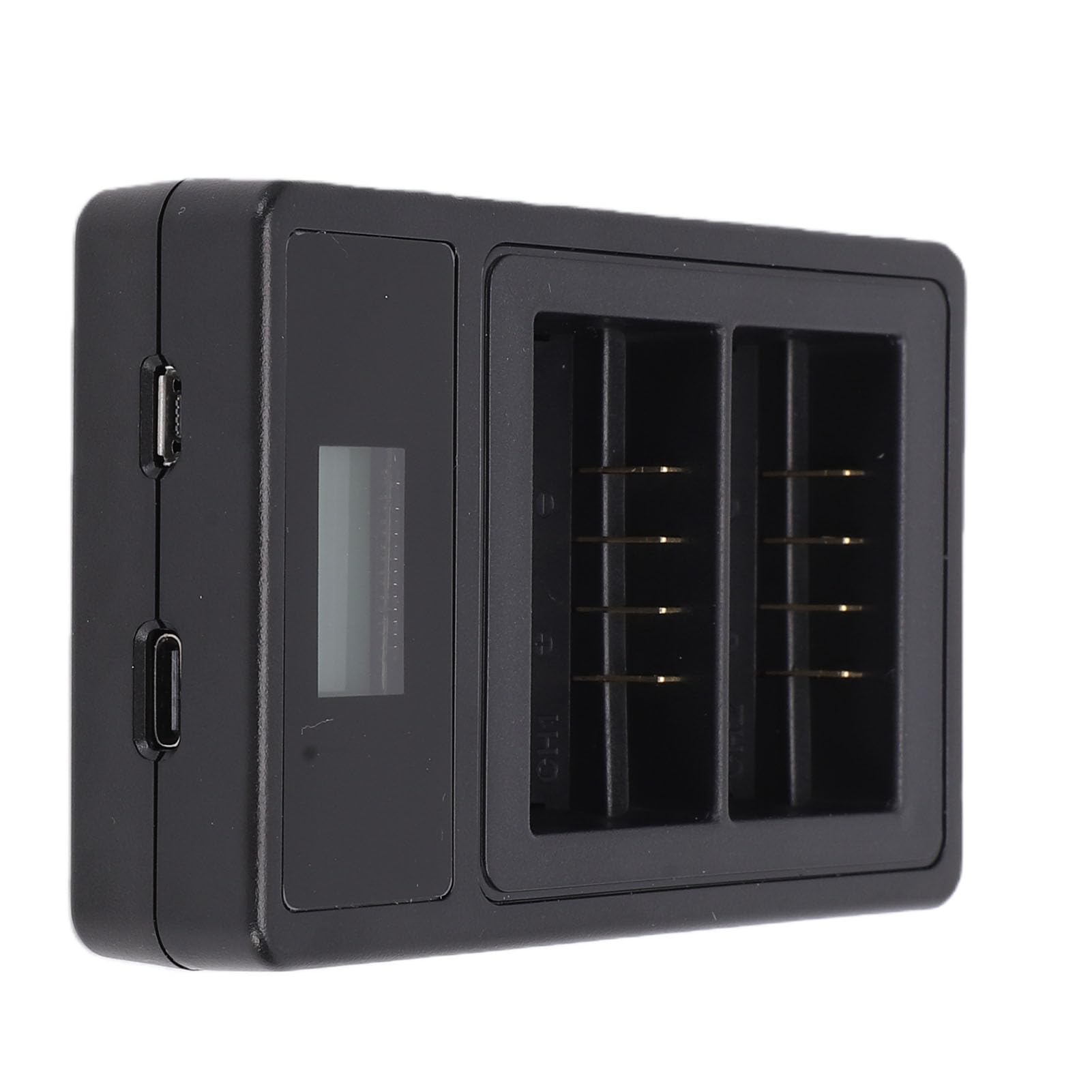 VB26 VB26B VB30 Ładowarka do Lampy Błyskowej, Podwójna Szybka ładowarka USB z Wyświetlaczem LCD, Kompatybilna z Lampami Błyskowymi V1 V850III V860III MF R76 Ring72 AD100Pro V1Pro