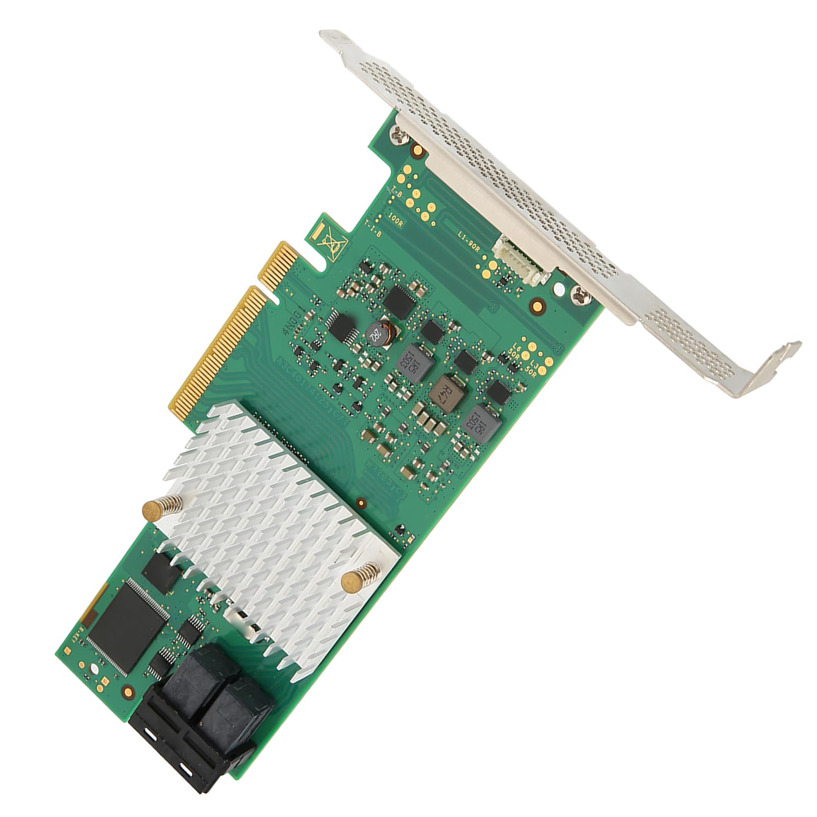 Scheda array LSI SAS3008 a 8 porte, scheda controller RAID LSI 9300 8i PCI E 3.0 12 Gbps HBA modalità IT ZFS FreeNAS unRAID RAID espansore, adattatore bus host 3.0 a basso profilo