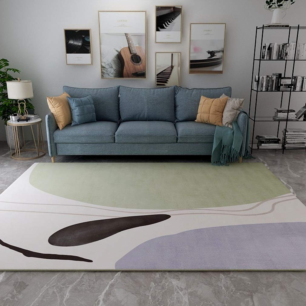 Buy MOXIC Soft Abstract Art Living Room Area Rugs Rectangular Children Crawling Bedroom Rug Fleece Anti-Slip Carpets Nordic Modern Home Decor Mats Indoor Outdoor Runners Nursery 7' X 8' ā BookShops.in