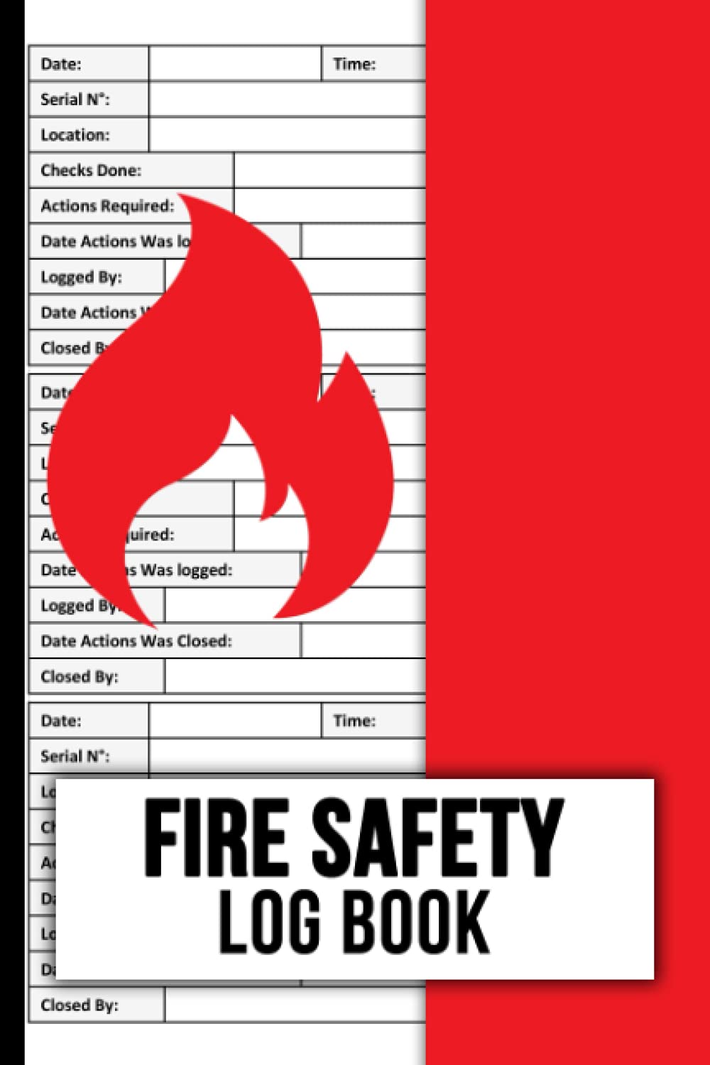 Buy Fire Safety Log Book Fire Inspection And Testing Log Fire Alarm