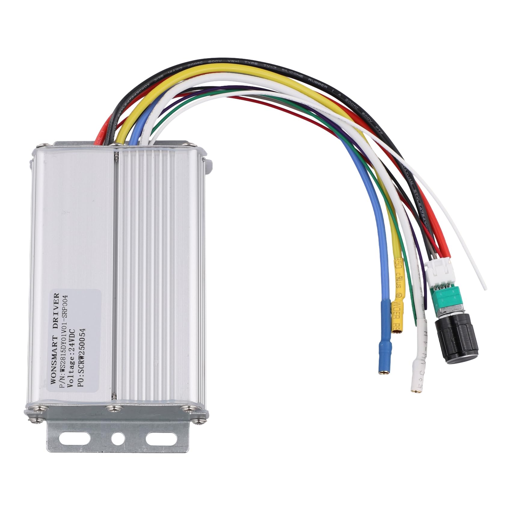 Régulateur PWM 24V 15A anti-surchauffe pour moteur CC sans balais 360W
