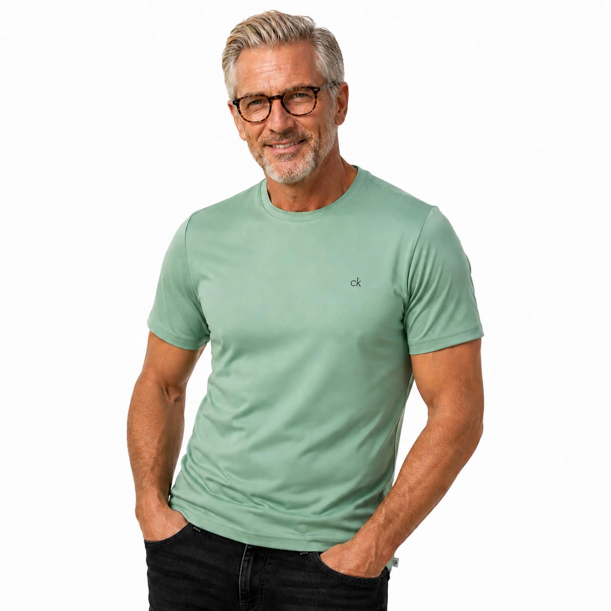 Calvin Klein Herren 2026 Harlem Golf T-Shirt atmungsaktiv schnelltrocknend