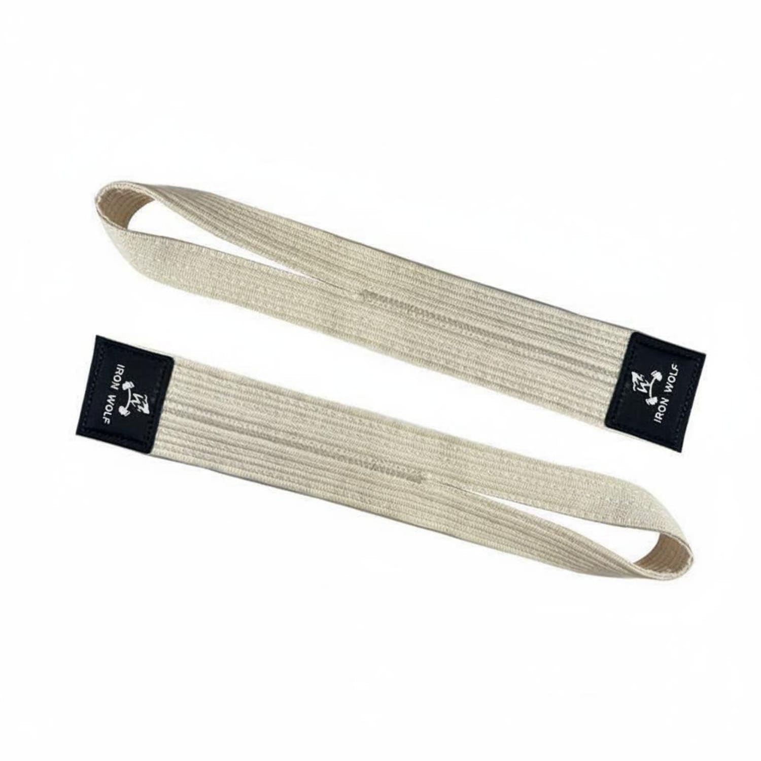 2 Pieces Heavy Duty Deadlift Straps Non-Slip Weightlifting Straps Fitness Accessory for Weightlifters, Bodybuilders, Powerlifters, Deadlifts, Powerlifting, Weight Training, Pull-Ups, White-image-13