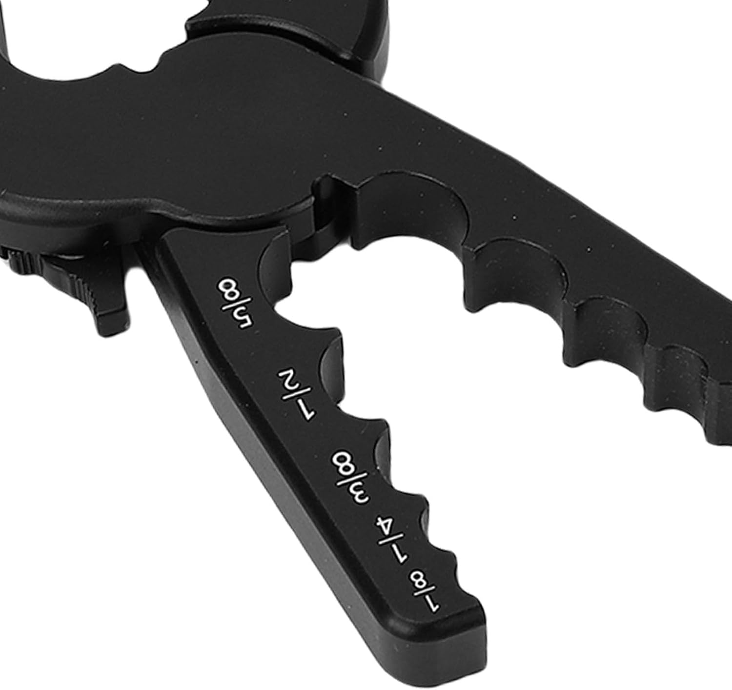 Manual Pipe Repair Pliers and Tube Rounding Tool for Flat Copper and Aluminum Tubing, 7 Hole Sizes 1/8 to 7/8 Inch, Aluminum Alloy Construction with Leverage Arm Design for HVAC