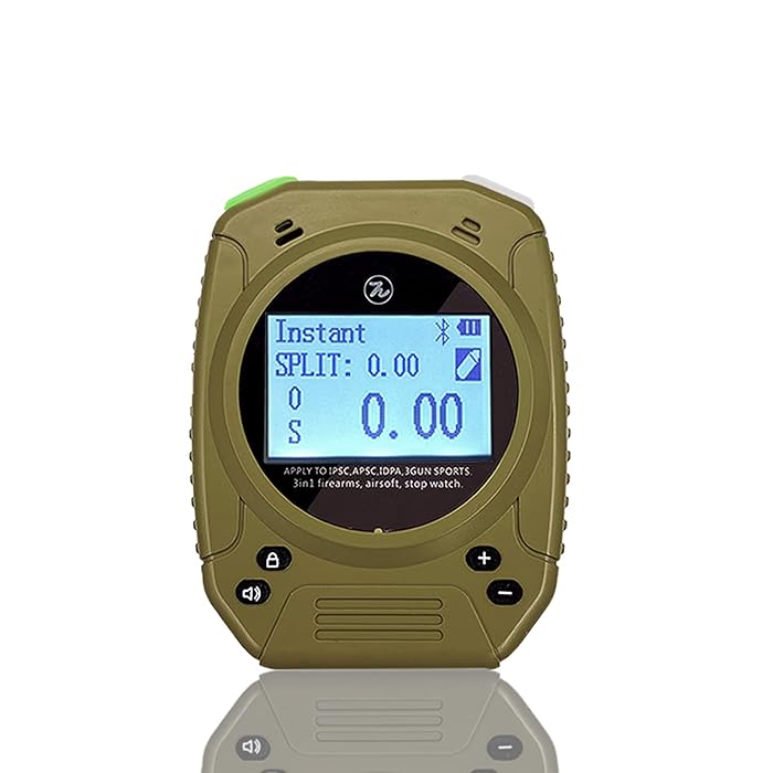 Buy Shot Timer 3 in 1 Shot Timer for Firearms Airsoft Stop Watch