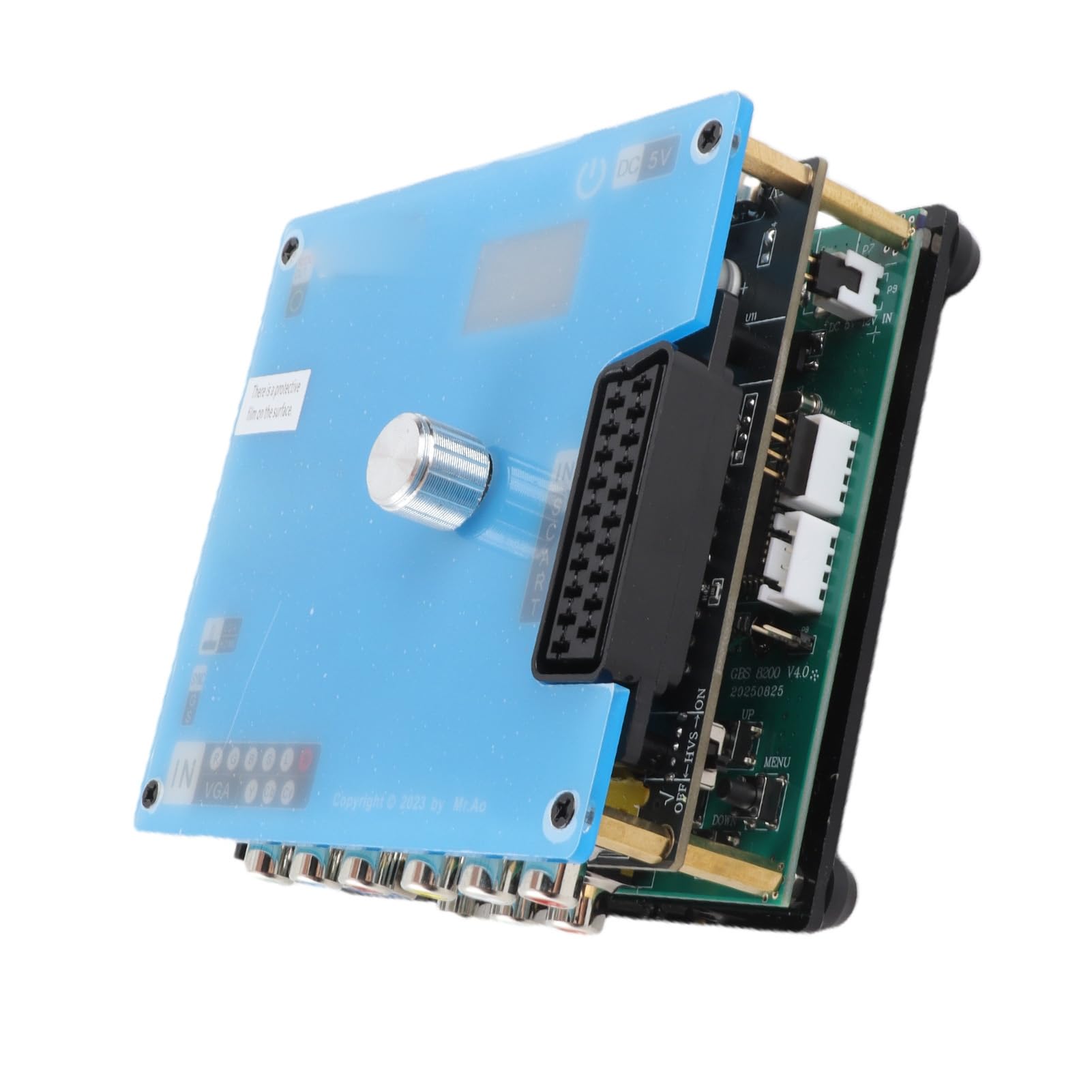 Convertidor Gbsc GBS LCD GBS Control Convertidor de Videojuegos |Salida 240p/480p/720p/1080p |Soportes, VGA y |Función de Depuración de Dispositivos de Juegos Retro