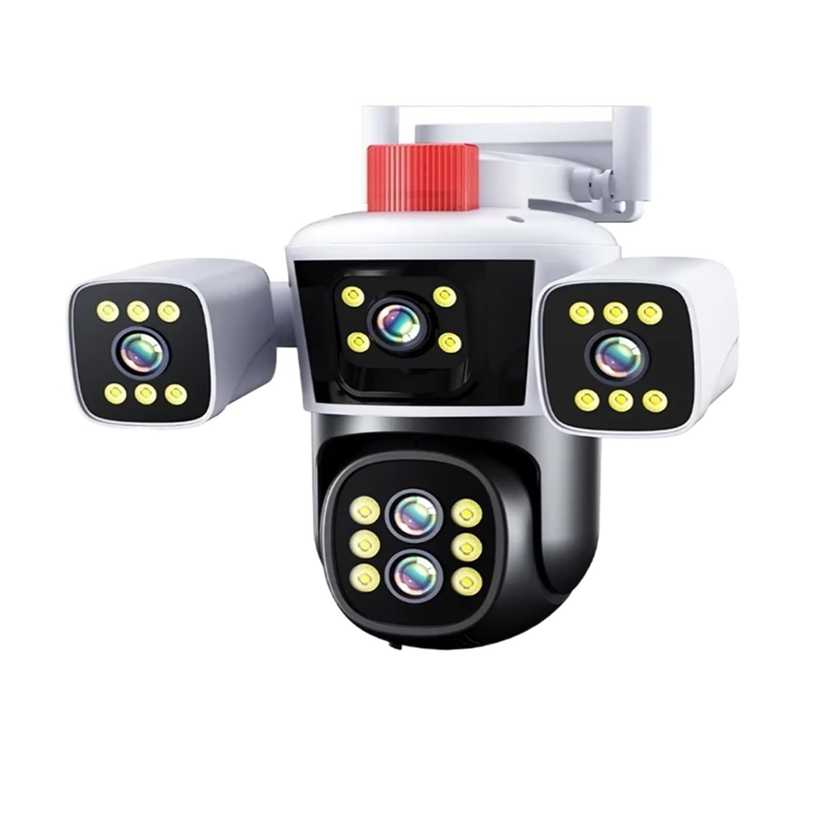 Caméra WiFi PTZ Triple écran 20MP 10K