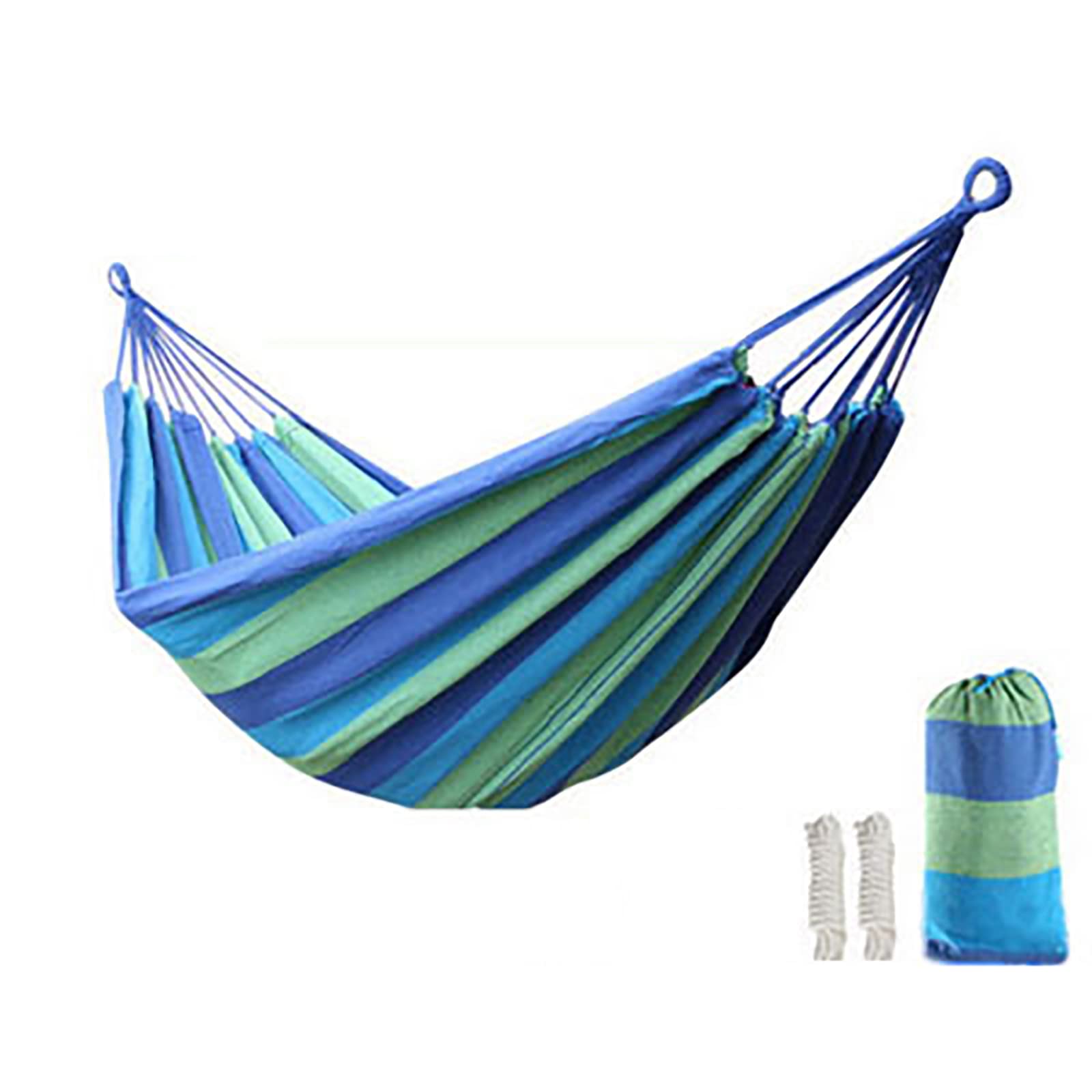 amaca da campeggio, Tessuto di tela resistente e ispessito in lino da campeggio 190 x 80 cm con capacità carico 200 kg per viaggi all'aperto al chiuso