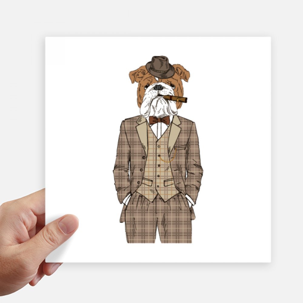 Autocollant chien aquarelle pour personnaliser une valise ou une moto au quotidien