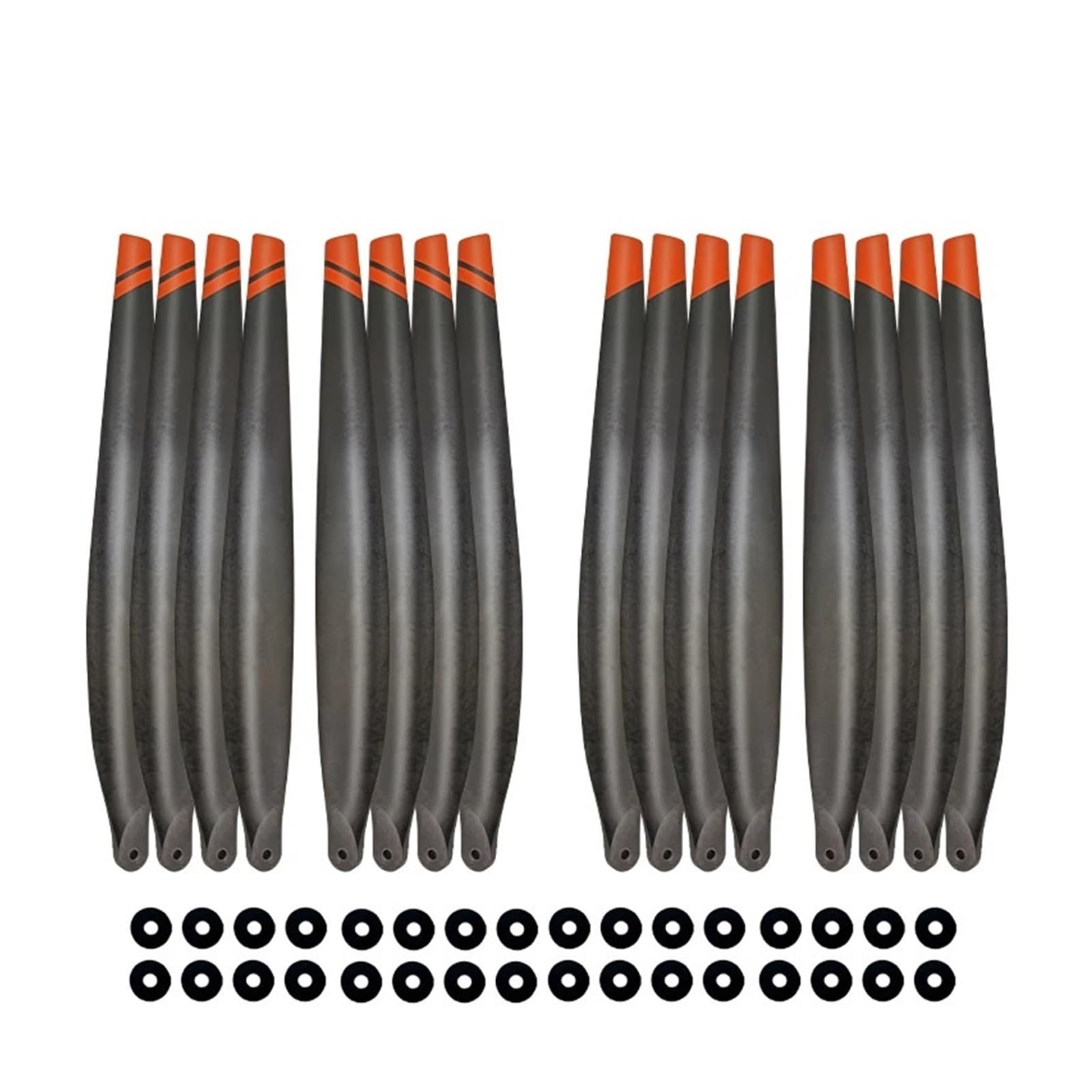 Hélices de fibra de carbono y plástico for drones agrícolas T20P/T40/T50 (conjunto completo, 5413CW/5415CCW)(T40 16pcs set)