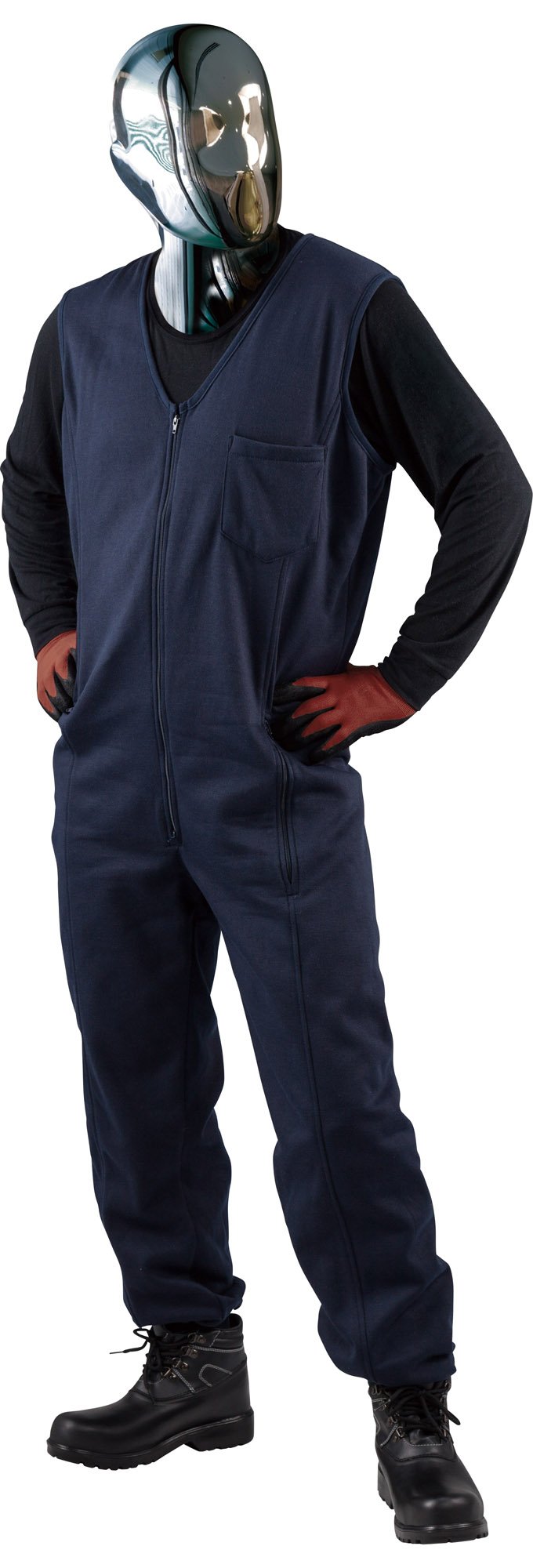 日の丸繊維 続服ニットインナー 綿60%・ポリエステル40% ネイビー 4L Amazon.co.jp: 日の丸繊維 続服ニットインナー 綿60%・ポリエステル40