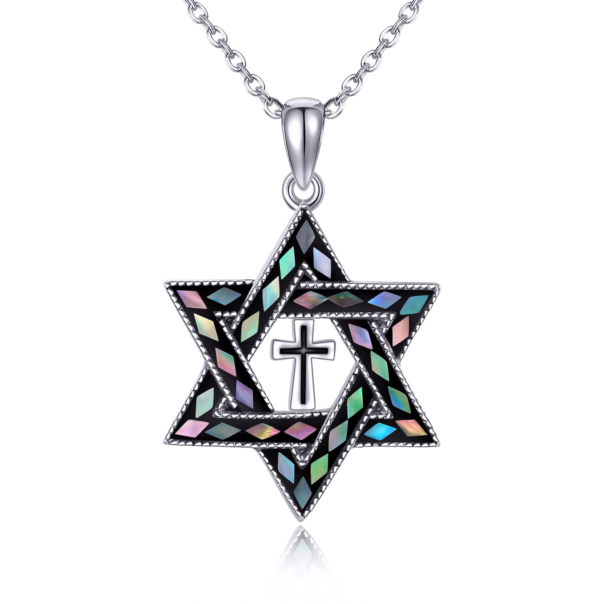 Vantage Orthodox Kruis Hanger Mannen Ketting Christelijk Symbool Roestvrij Staal Byzantijnse Kruis Sieraden | NL