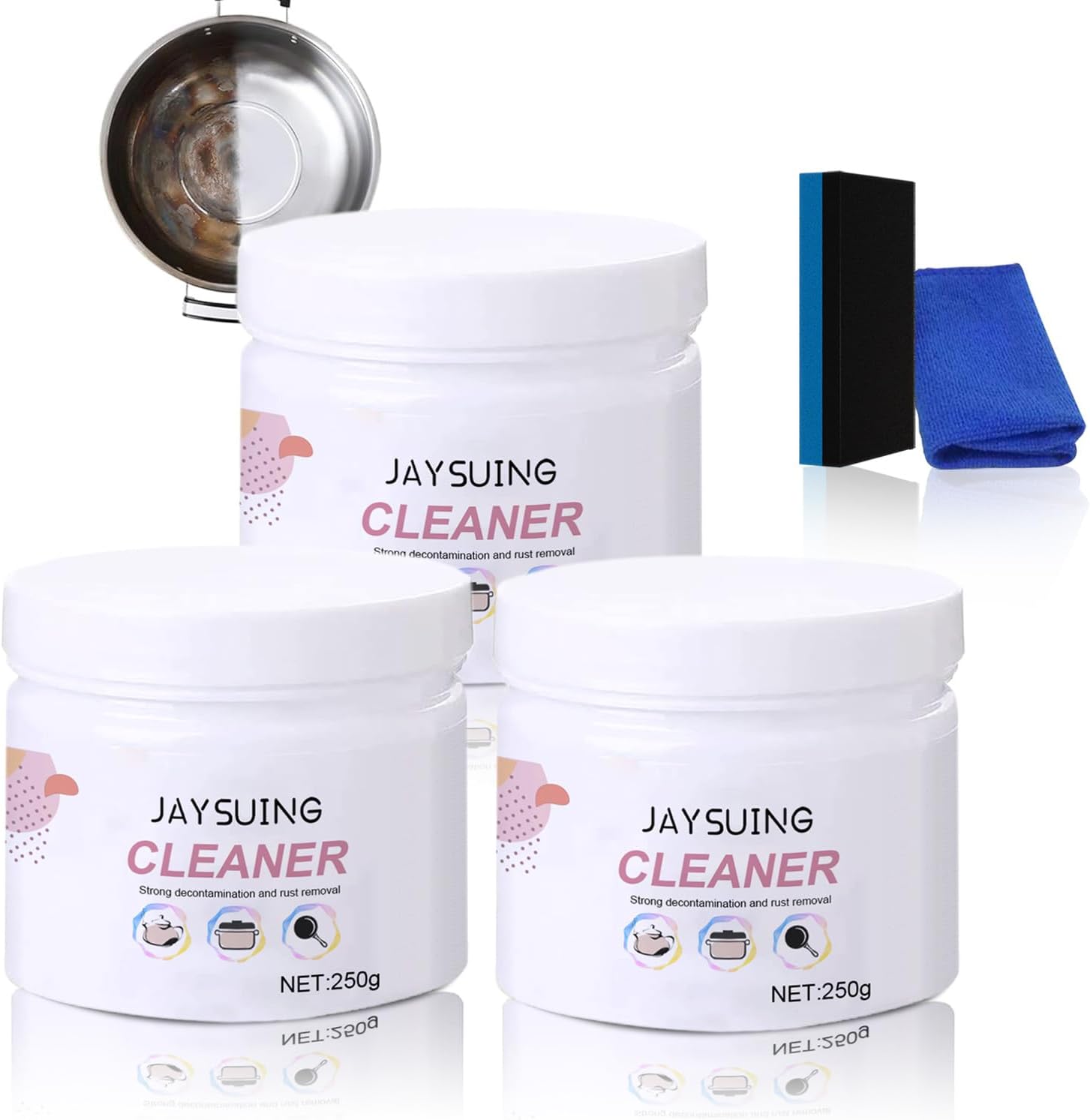 Oven Powder Cleaner Heavy Duty,Foam Rust Remover