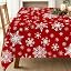 Red Snowflake Christmas