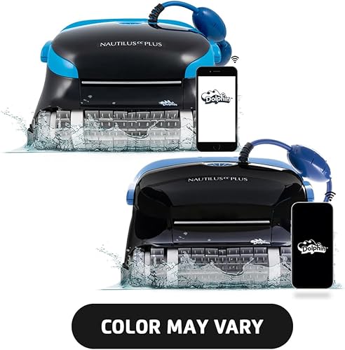 Miniatura 2 de Dolphin Aspiradora robótica Nautilus CC Plus con control Wi-Fi, capacidad de escalada en pared, filtros de carga superior para un fácil