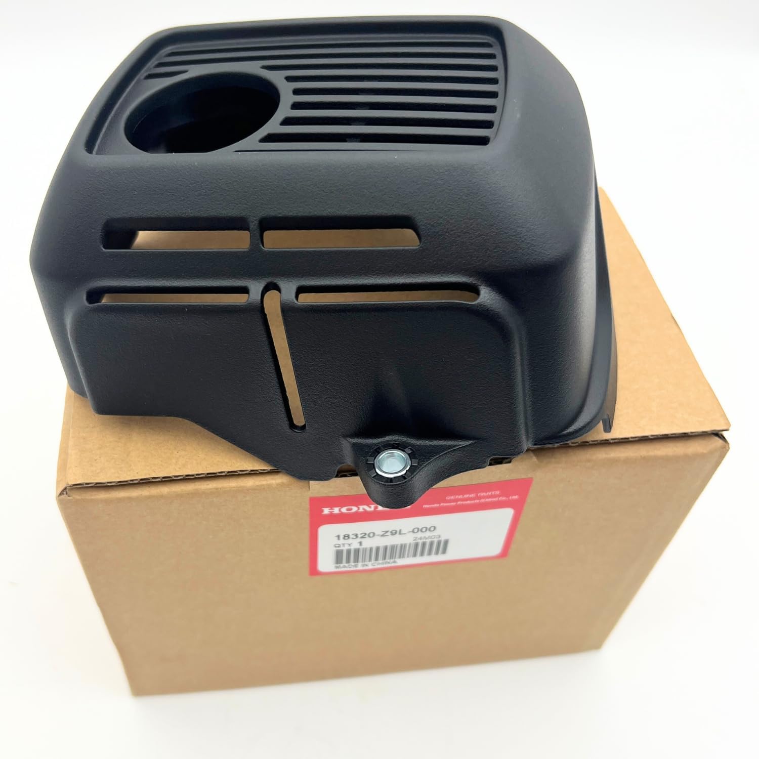 Genuine 18320-Z9L-000 Muffler Cover for Honda GCV170 GCV200 HRN216 HRX217K6 Lawn Mower OEM