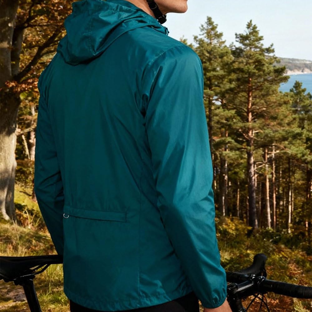 Kurtka rowerowa, męska, damska, oddychająca, na lato, ochrona przed promieniowaniem UV, kurtka rowerowa, wodoszczelna, kurtka wiatrówka, softshell kurtka turystyczna, do jazdy na rowerze