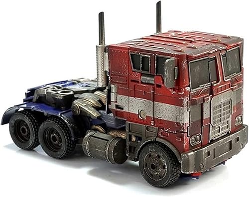 Figura de acción de juguete Transformer, Optimus Prime Leader Class Battle Damaged Edition, multicolor