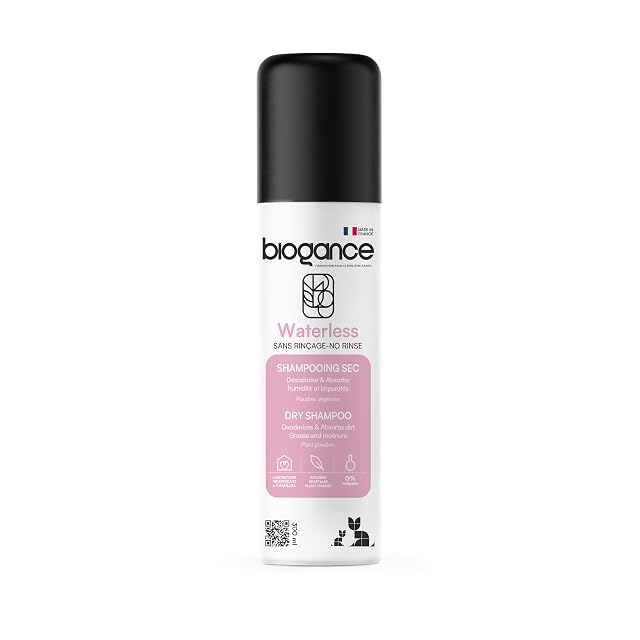 Biogance - Champú seco para Limpieza de Gatos (300 ml)