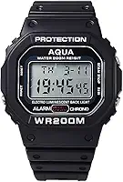 Relógio Digital Masculino Aqua 200M Prova D'água Original