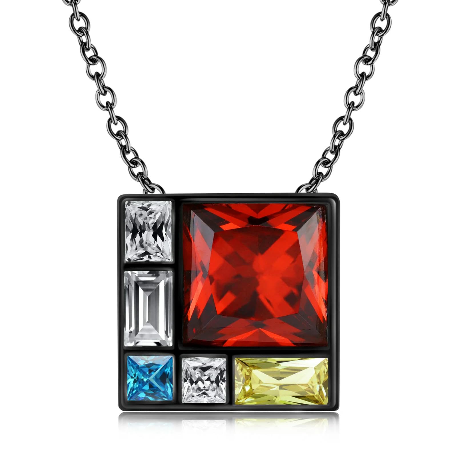 WEAV Colgante De Plata De Ley 925 Con Marca Púrpura, Mariposa, Circonita Romántica Oscura, Apto Para Collar, Regalo De Cumpleaños Para Madre, Hermana Y Novia