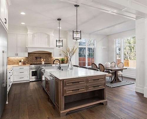 Miniatura 2 de Maxim 2641BKAB Capitol Flush Mount, 1 luz 60 vatios, negrolatón antiguo