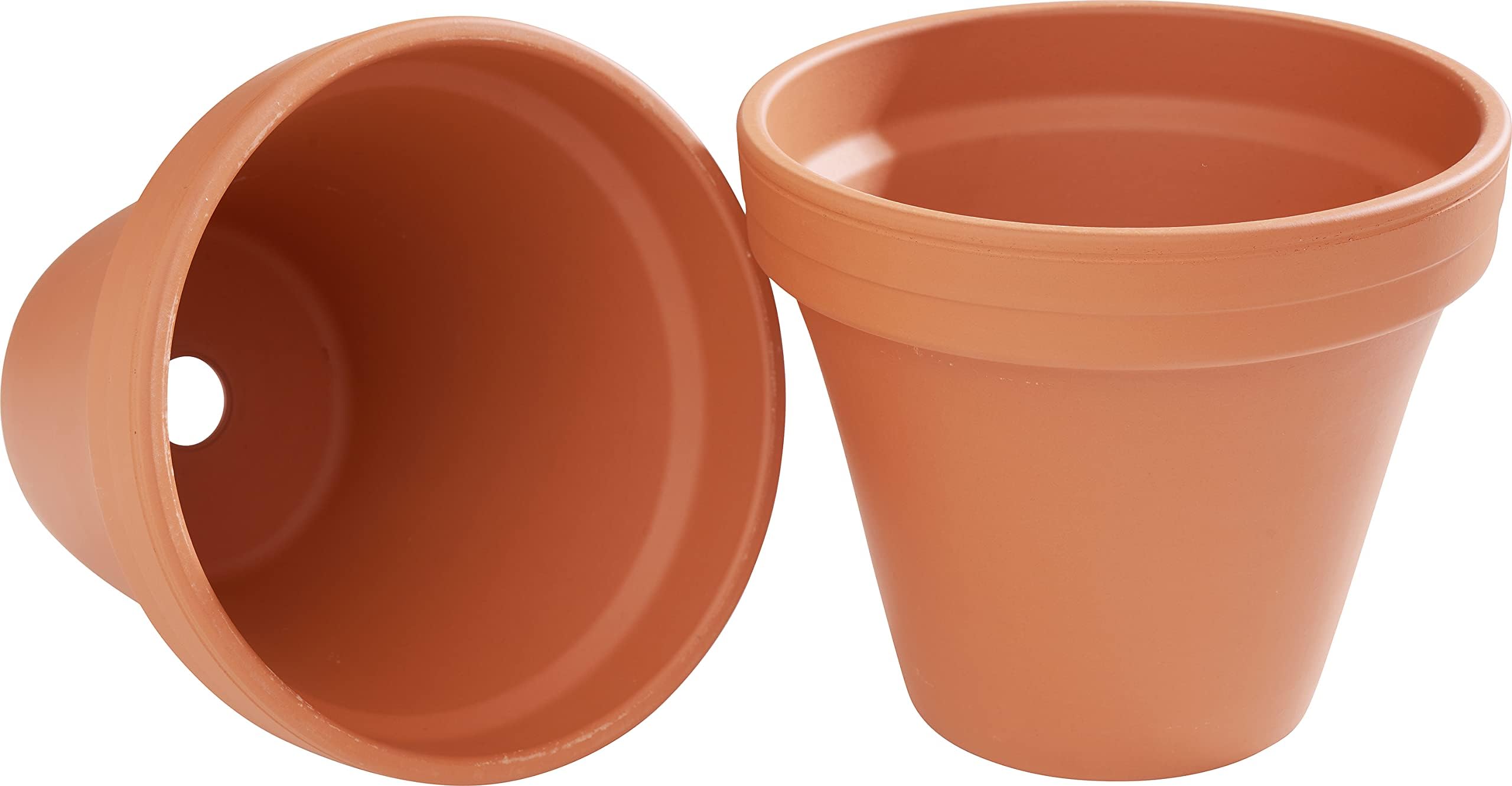 VBS TerrakottaTöpfe 10 STK, Ø innen 14cm Blumentopf Tontopf Pflanzen