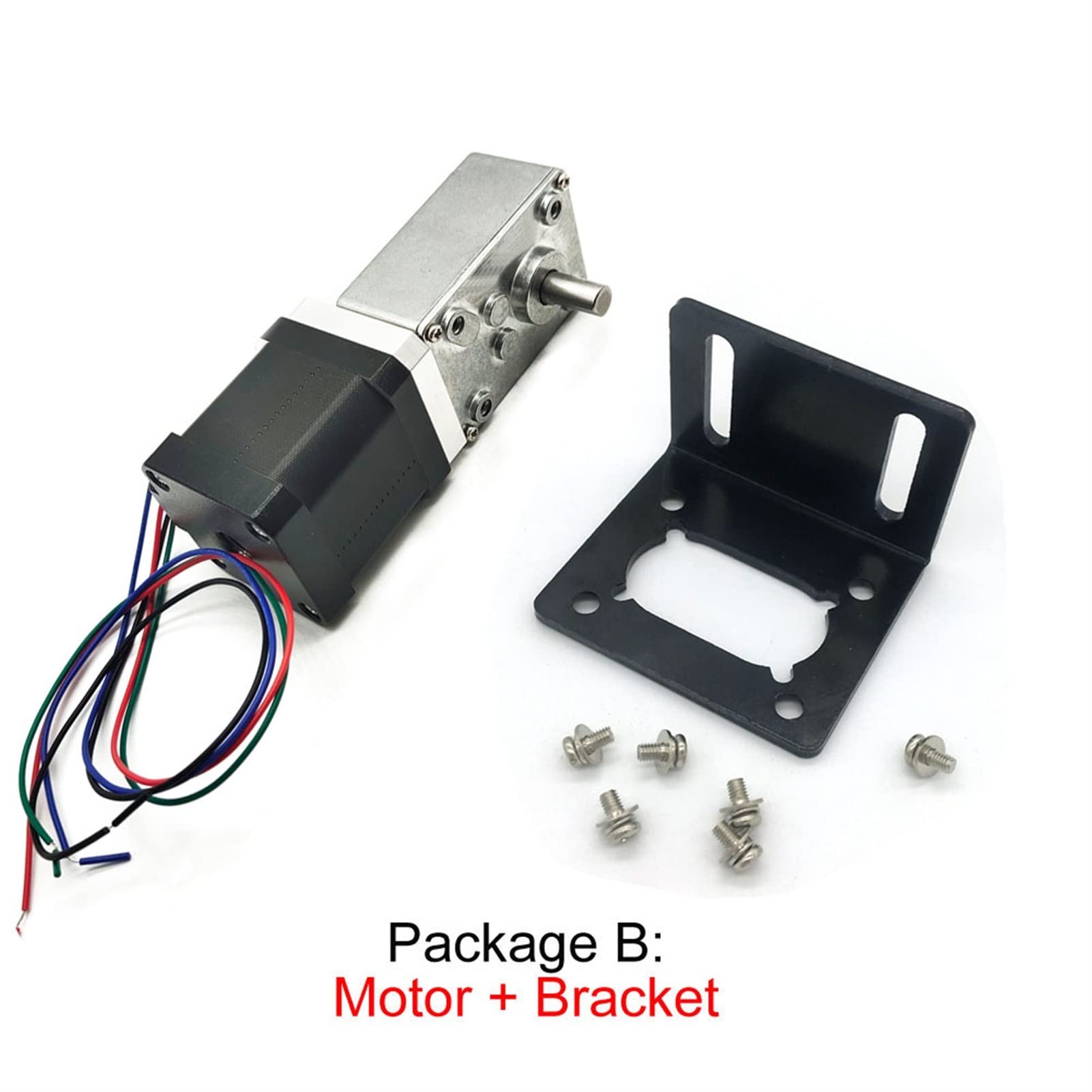 Amazon.co.jp: 4.2by 12Vステッピングギヤードモーター2.4V DC