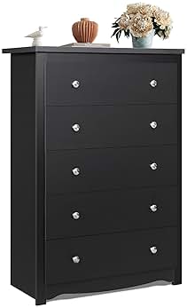 Amazon.com: Tall Black Dresser