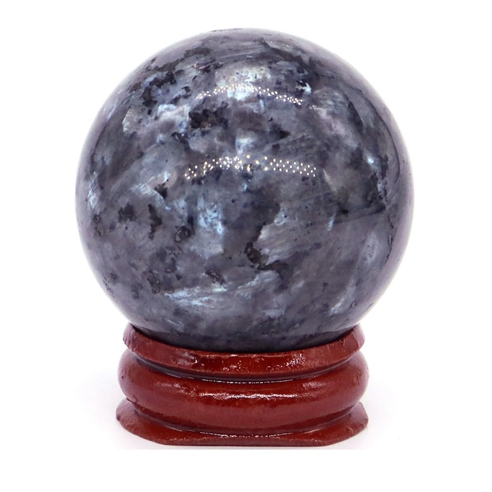 Crystal Sphere 40mm Quartz Stone Sphere Desk Household Display Globe