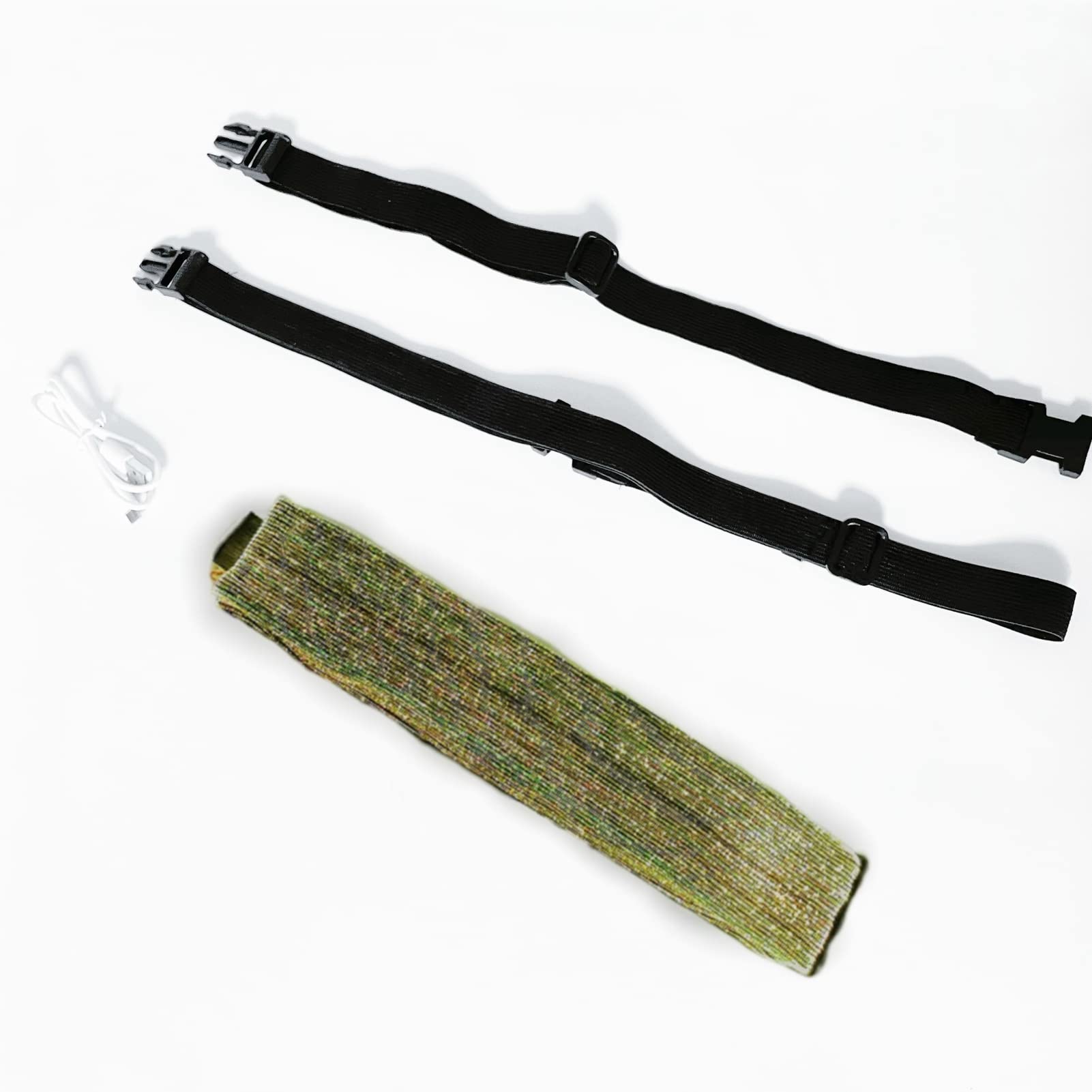 SATUMIKO Led Optic Fiber Light Up Color Changing Fan Holster Leg Strap Glow Fan Bags Rave Folding Hand Fan Bag