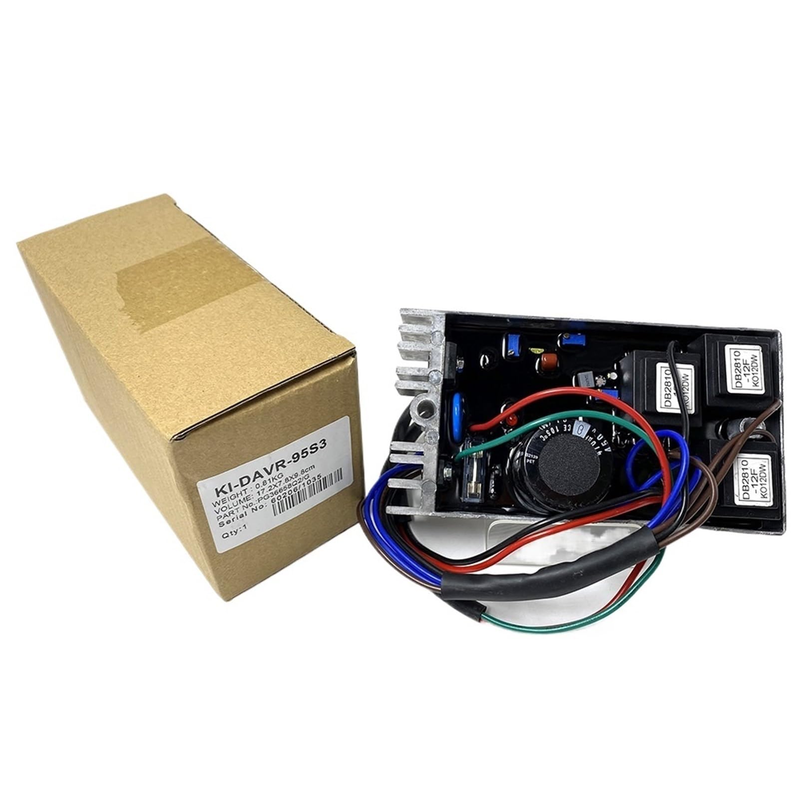 Nvsfzgiyg Ki-Davr-95S3 1Pcs Generator Avr Automatic Voltage Regulator