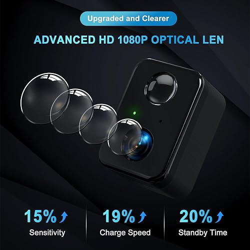 Miniatura 2 de BROAIMX Samrt - Comedero para pájaros con cámara para exteriores, HD 1080P AI Identifica la cámara de observación de aves, captura automática y