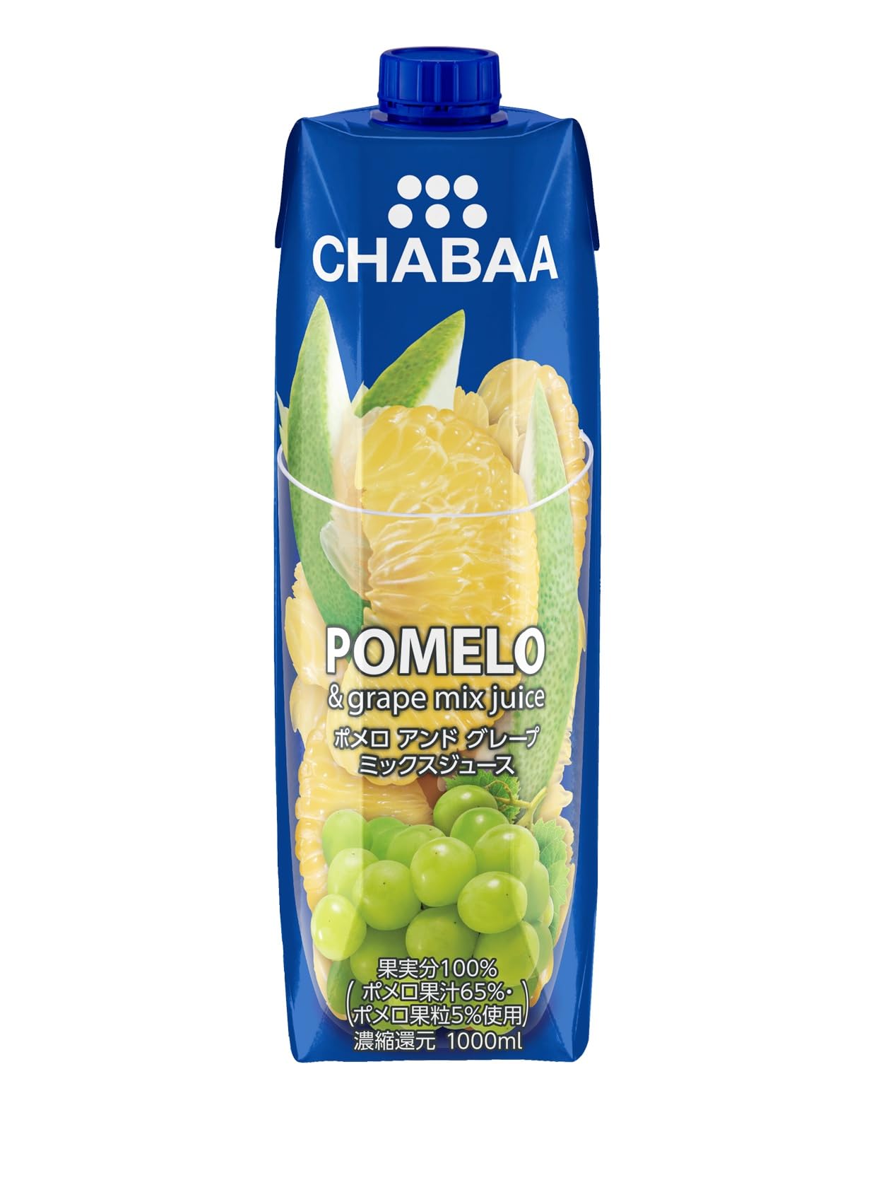 Amazon.co.jp: CHABAA100%ミックスジュース ポメロ 1L×12本 : 食品