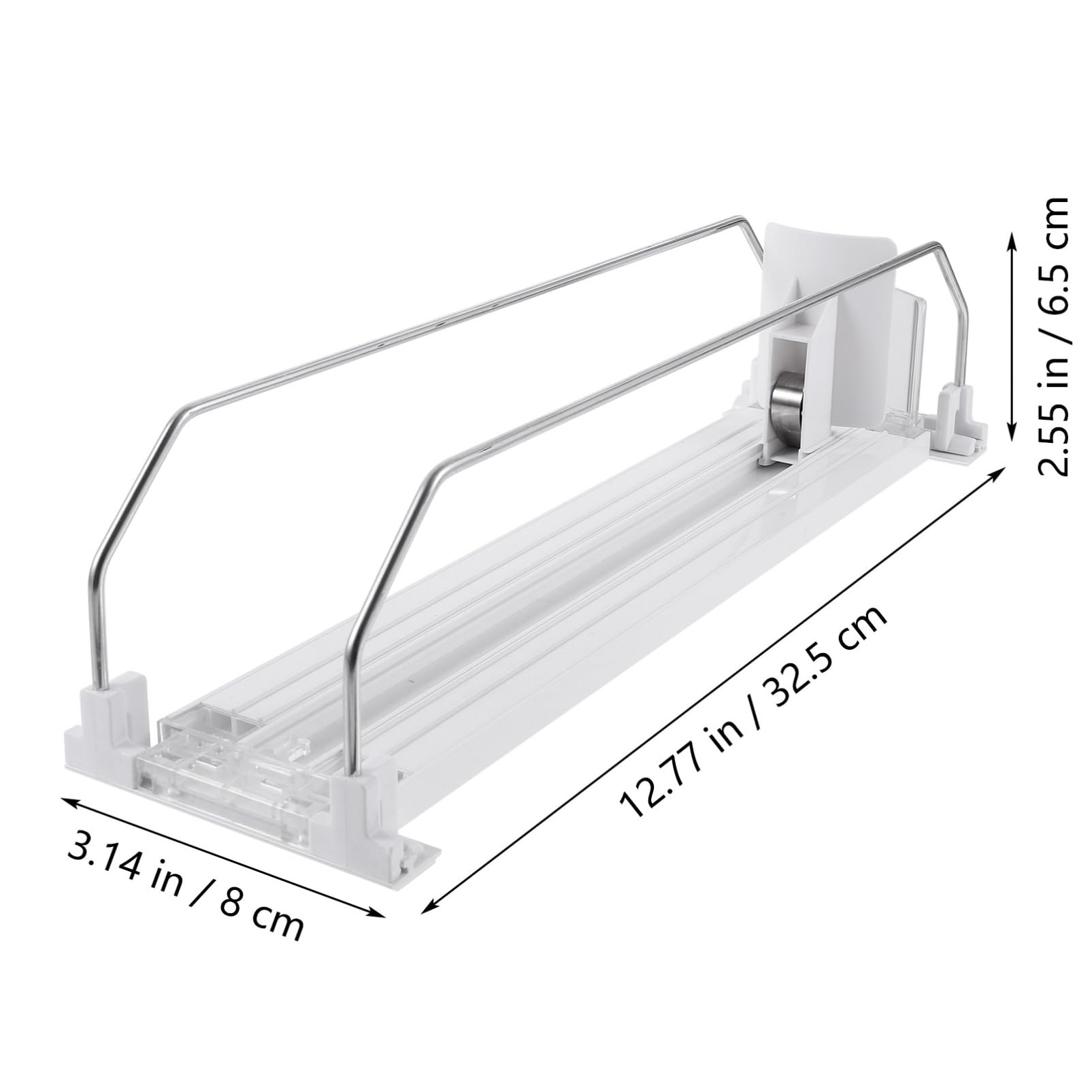 Levemolo Supermarket Beverage Dispenser Organizer Efficient Drink Pusher Machine for Easy Cold Drink Display for Refrigerators Convenience Stores and Vending Machines