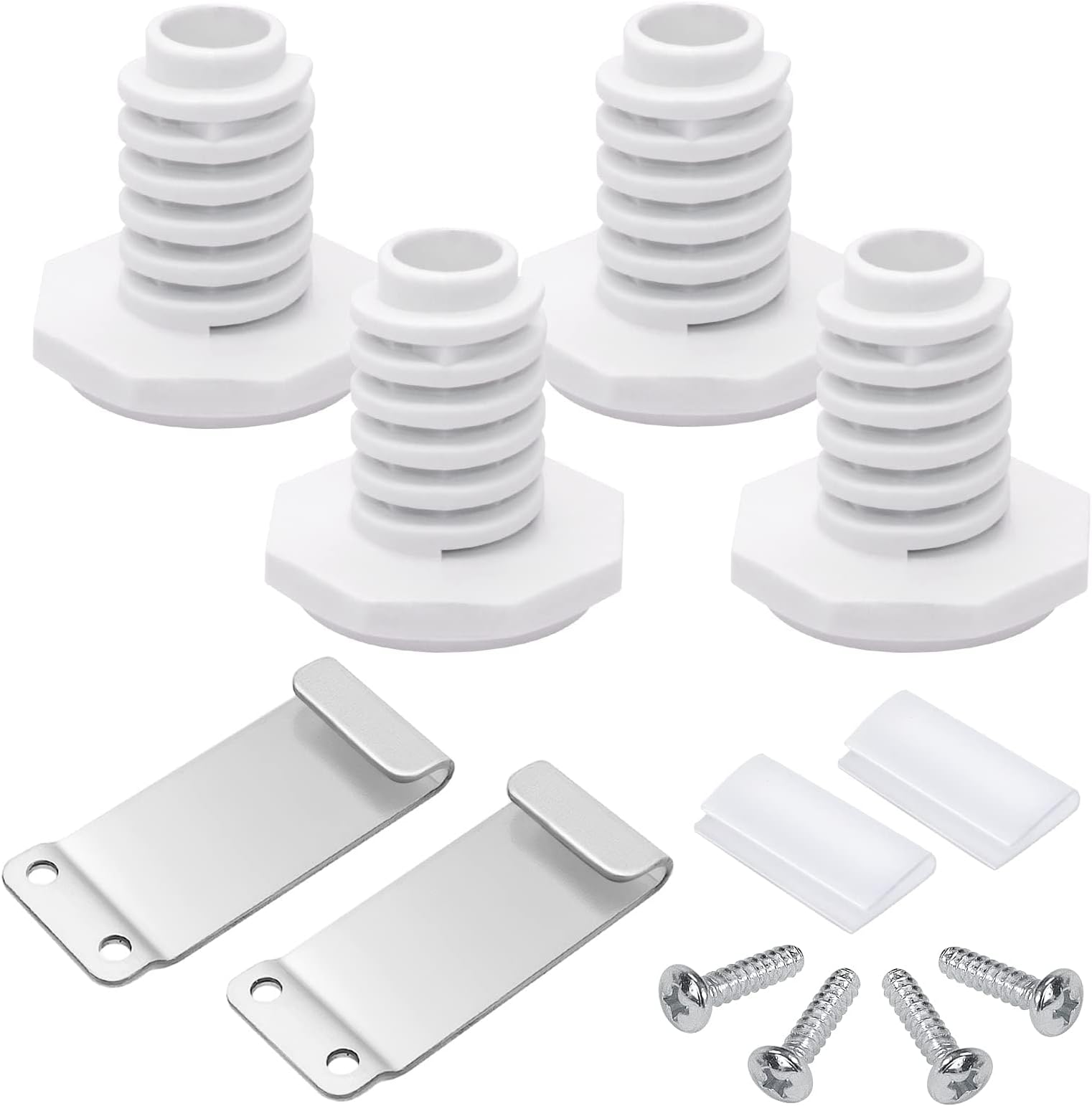 W10869845 Washer Dryer Stacking Kit compatible with Whirlpool, Space Saving Laundry Stacker with Mounting Brackets and Hardware, Replaces W10298318