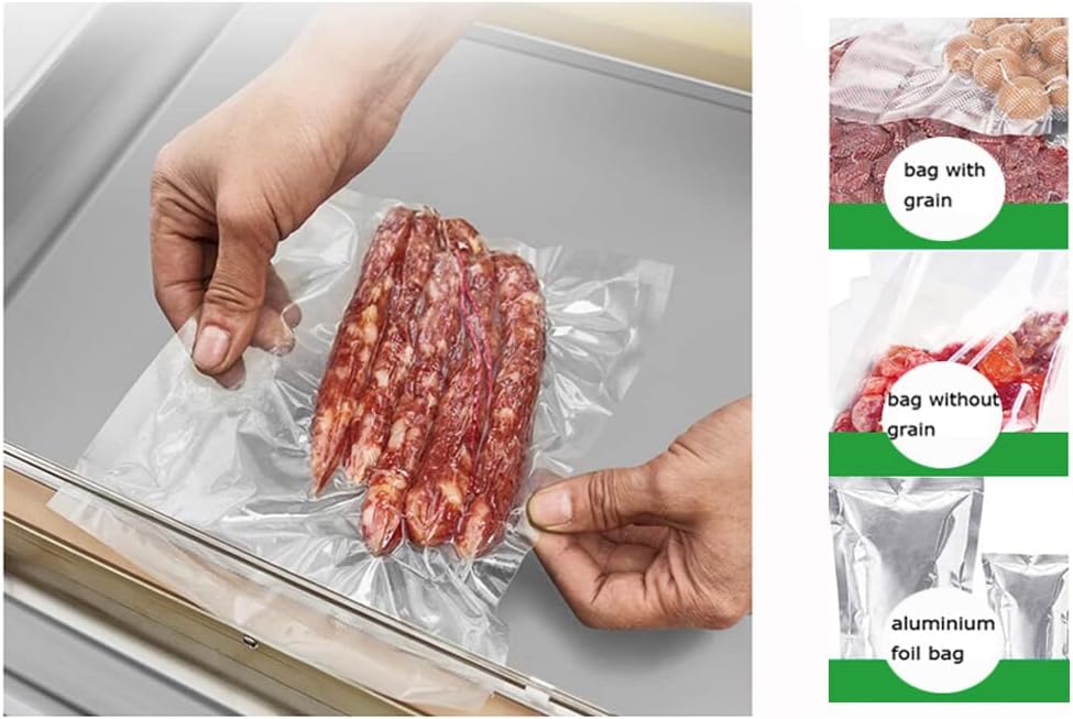 TECHTONGDA Vacuum Sealer Packaging Machine Stainless Steel for Fruits Vegetables DZ400 Single Chamber Sealing Length 15.7inch