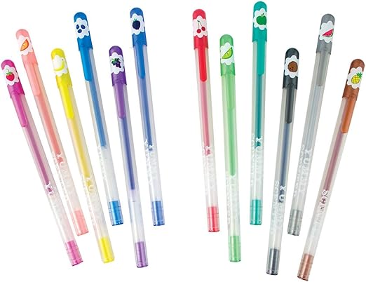 Amazon Ooly 12色 香り付きかわいいジュエルカラーペン 果物の香り ジュエルペン お絵かきボード おもちゃ Amazon Ooly 12色 香り付きかわいいジュエルカラーペン 果物の香り ジュエルペン お絵かきボード おもちゃ