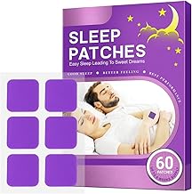 KIRZAX 60 Deep Sleep Patches for Adults, Sleep Patches, All Natural Patches to Promote Deep Sleep, Patch to Improve Sleep Quality, Sleep Aid