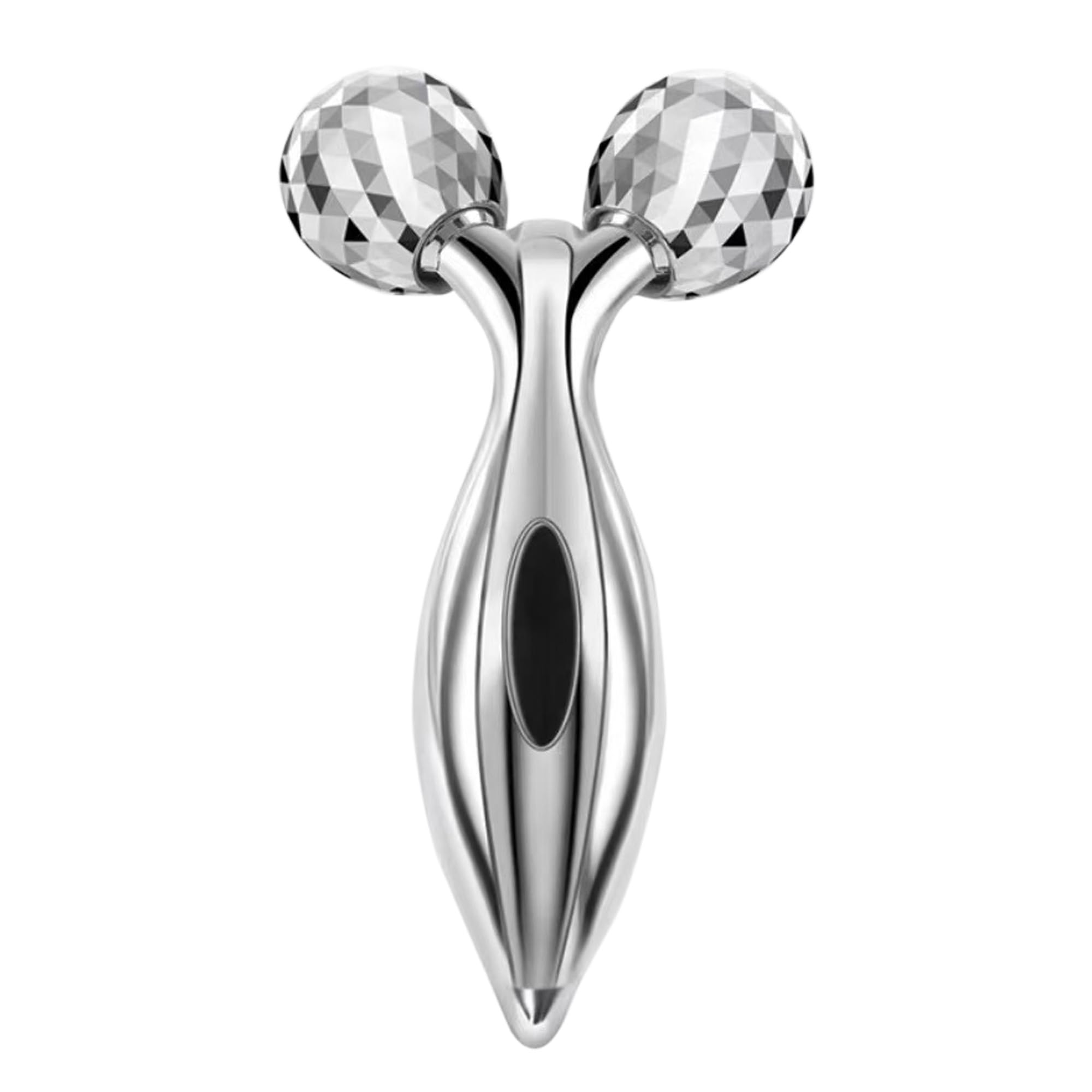 Amazon.co.jp: ウィキャン【3D美顔ローラー シルバー】Y字型美容