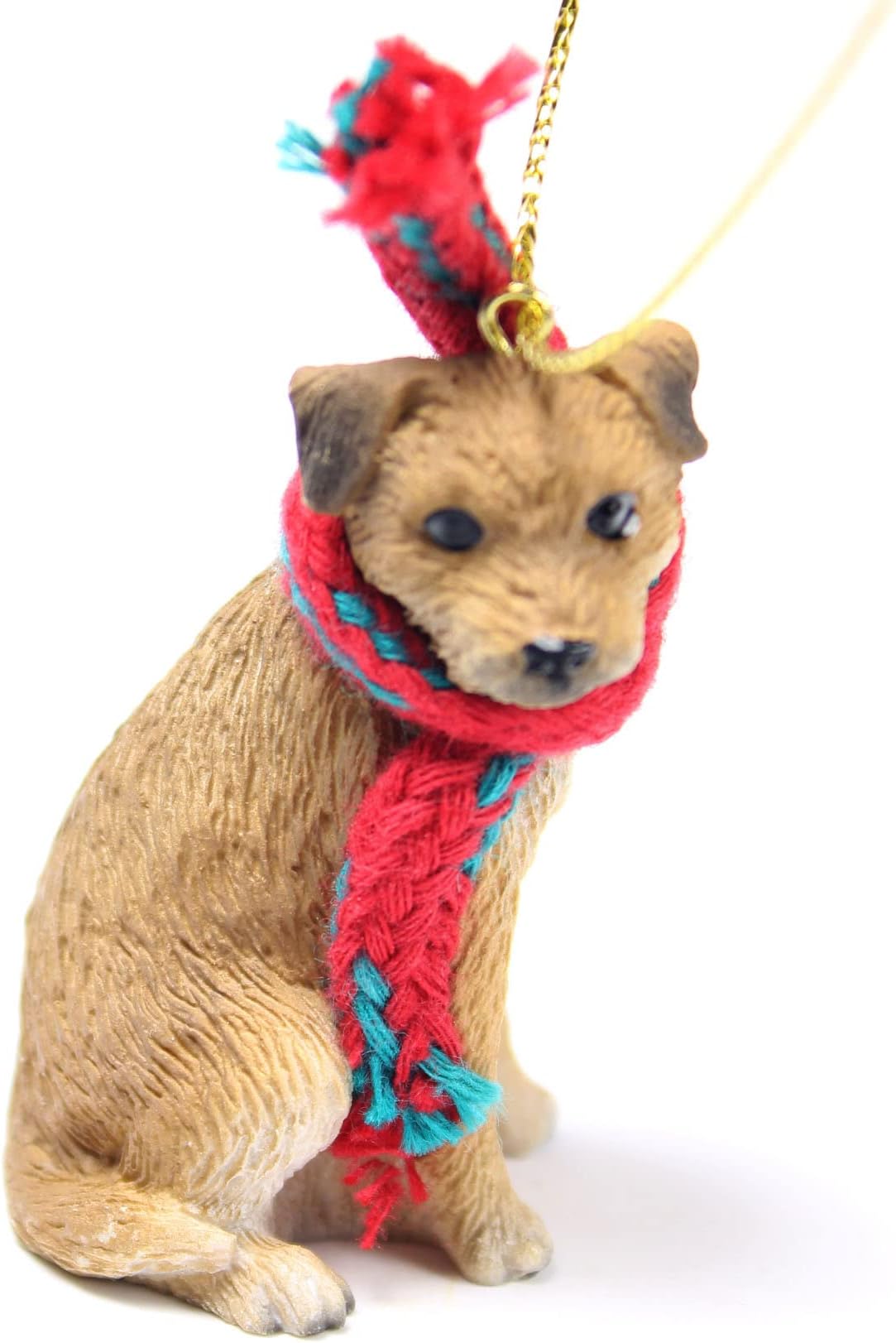 Conversation Concepts Border Terrier Tiny Miniature One Christmas Ornament - Delightful!