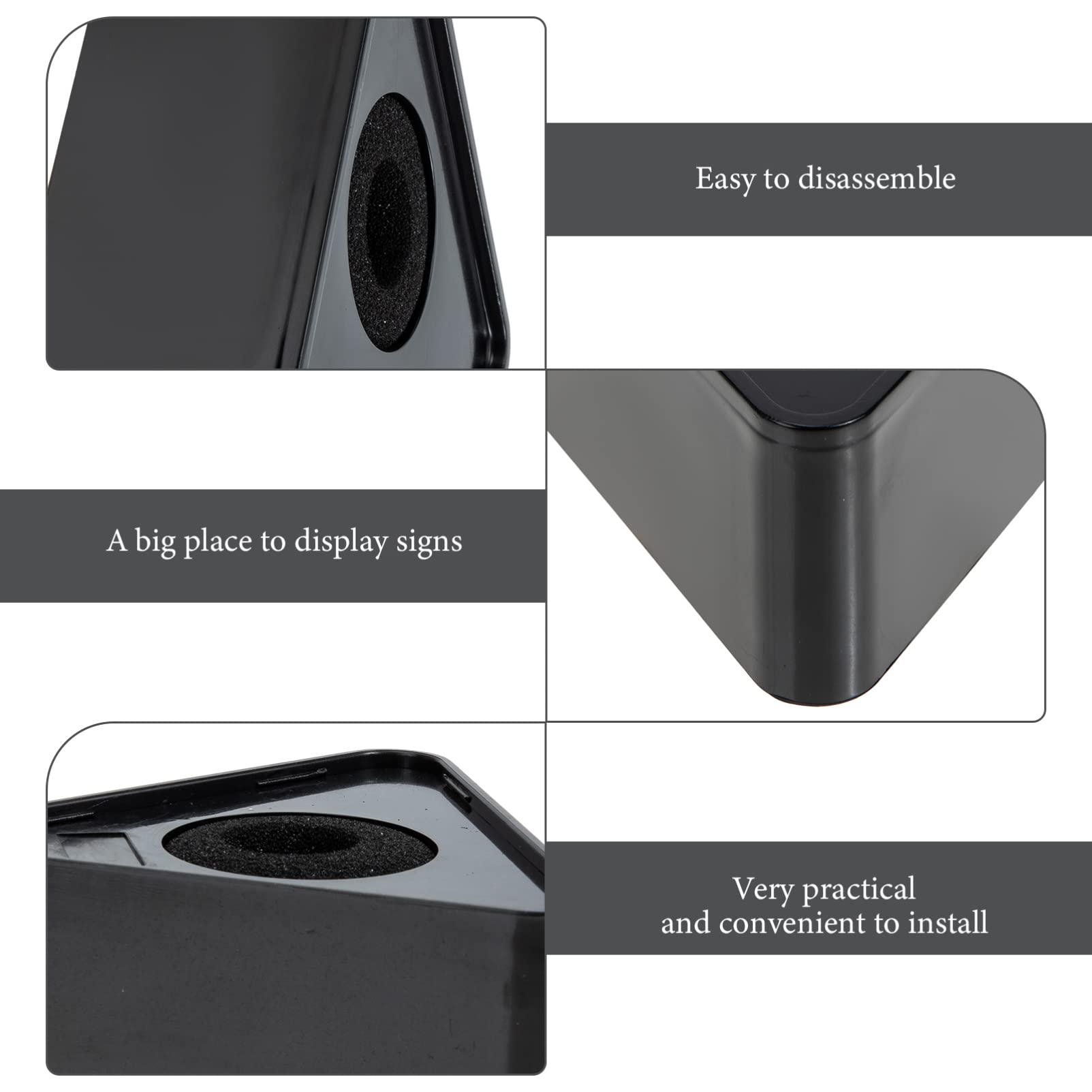 4 Cubos De Micrófono VICASKY – ABS, 7x7 Cm, Logotipo Personalizable, Para Entrevistas Y Reporteros