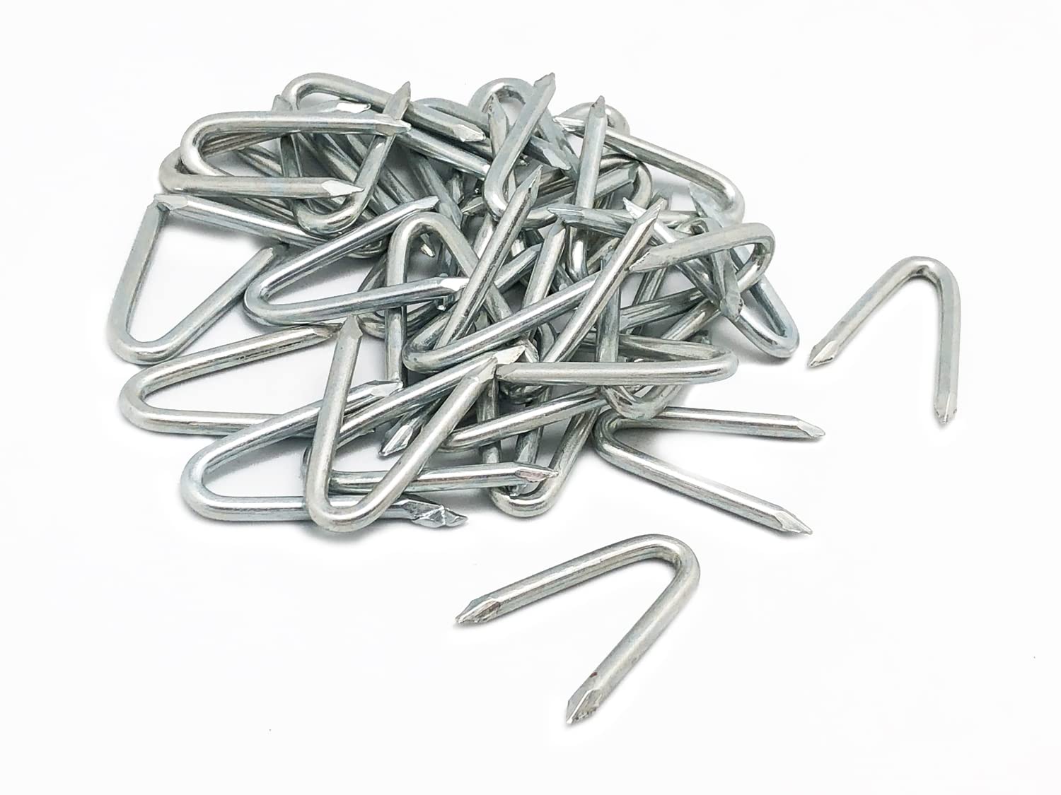 280 Graffette Per Recinzione - Acciaio Zincato, 25 Mm, Per Rete Metallica E Legno - Foto 12