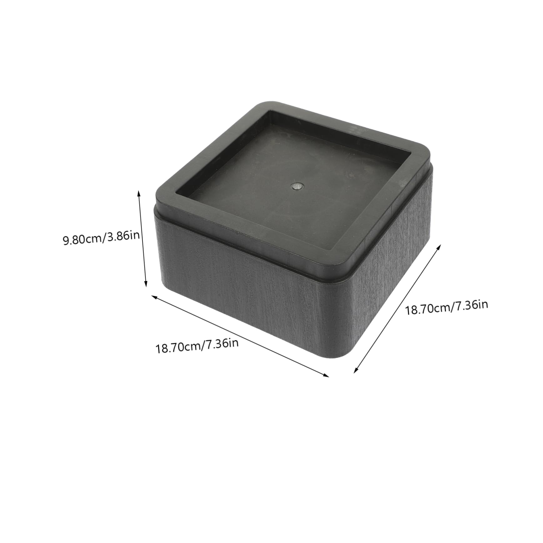 GLEAVI 4pcs Adjustable Bed Risers for Heightening Furniture Non Slip Pads for Sofas Tables for and Home Use Increases Easy to Install