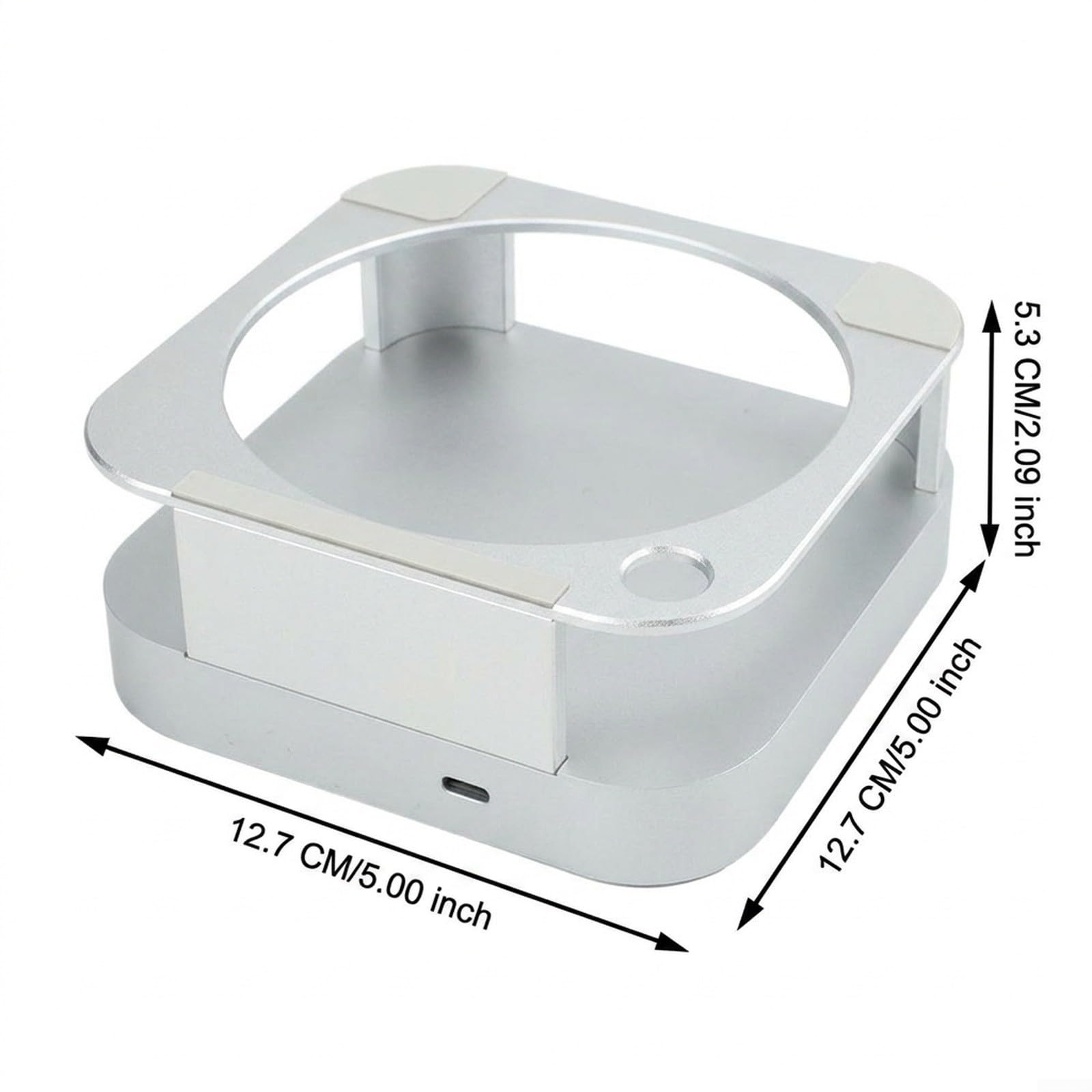 Estación base USB 3.0 para Mac, ahorra espacio, 12 cm, USB 3.0
