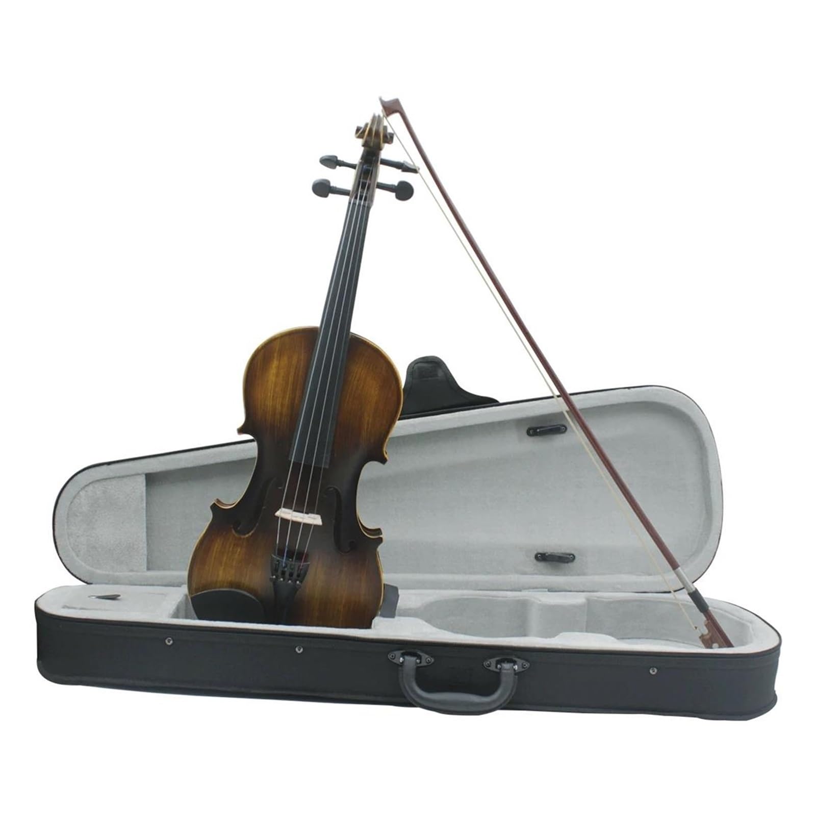 Skrzypce 4/4 Matowe Z Futerałem Profesjonalny Instrument Strunowy Instrumenty Strunowe Skrzypcowe