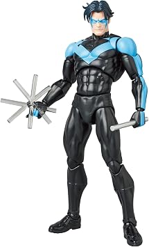 Medicom Batman Hush Nightwing MAFEX Figure,Multicolor